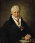 Portrait of I.I. Volkov with the Sign of the Order of St Catherine - Hermitage
